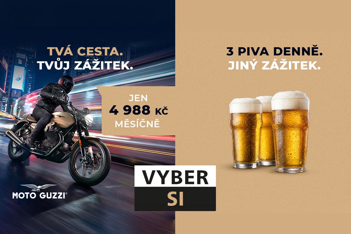 Jezdi na své Moto Guzzi už dnes – s nízkou měsíční splátkou a předem zaručenou hodnotou motocyklu.