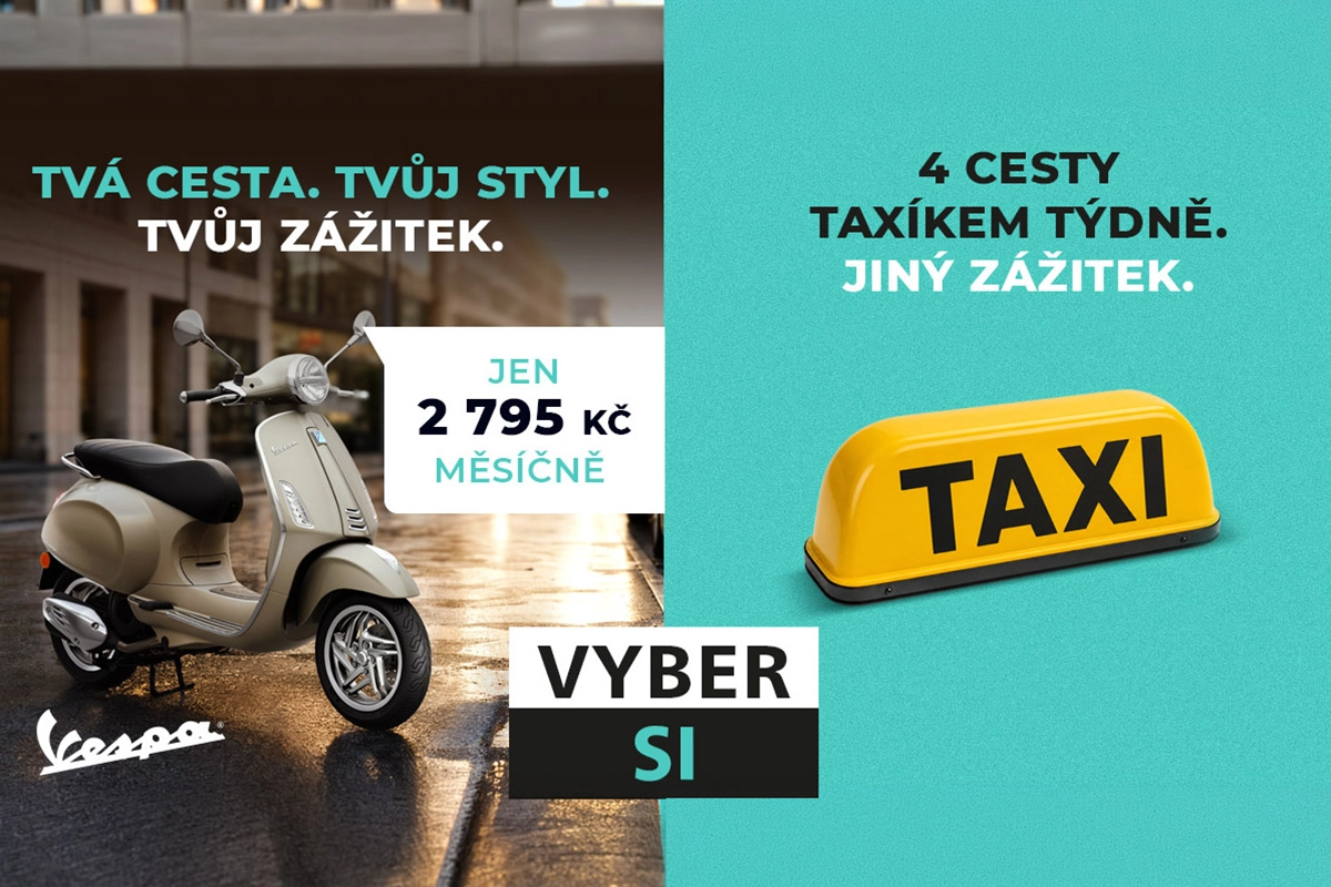 Vyjeď na své Vespě už dnes – s nízkou měsíční splátkou